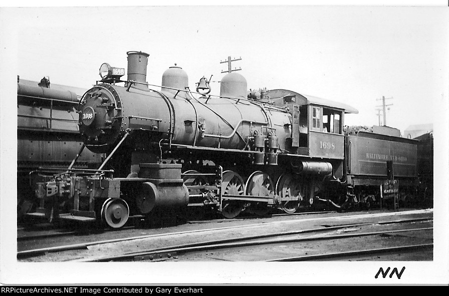 Baltimore & Ohio 2-8-0 #1698